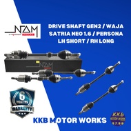 NAM Drive Shaft Proton Gen2 Satria Neo 1.6 MT Persona Waja 25mm BLM 1.6 MT (LH SHORT丨RH LONG) Drive Shaft Persona