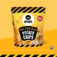 IRVINS มันฝรั่งทอดกรอบเคลือบไข่เค็ม (Salted Egg Potato Chips) ขนาด 210 g