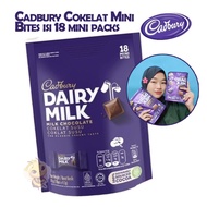 Cadbury Chocolate mini Bites contains 18 mini packs