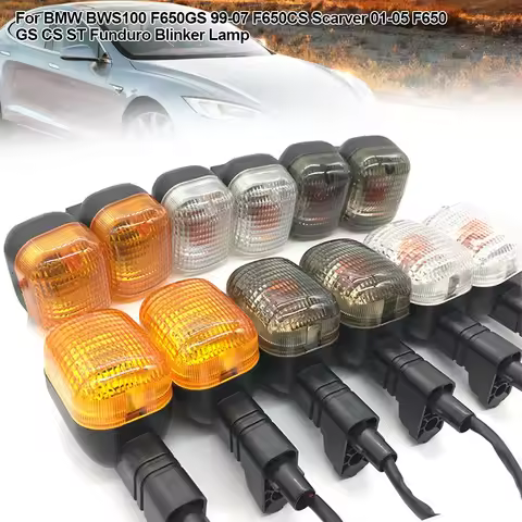 Motorcycle Front/Rear Turn Signal Indicator Light For BMW F650GS 99-07 F650CS Scarver 01-05 F650 GS 