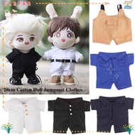 CLEVERHD 1 Set Fashion Cotton Pants 7 Styles Casual Wears Overalls Accessories Clothes Suits