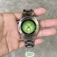 Vintage FOSSIL BIG TIC SKULL FLAME, jam FOSSIL BIGTIC NUMBER, Not Nike triax, not jam oakley
