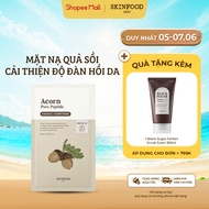 Skinfood Acorn Pore Peptide Sheet Mask Tightens Pores, Improves Skin Elasticity Acorn Pore Peptide S