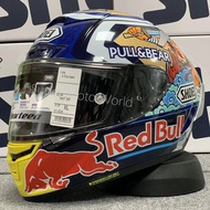 SHOEI X14 Full Face Motorcycle Helmet X14 Red Bull Lucky Cat Helmet Riding Motocross Racing Motobike