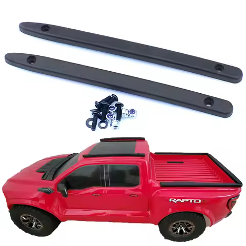 2pcs Car Light Anti-scratch Strips for 1/10 RC Crawler Car Traxxas 4X4 Ford F-150 Raptor R Upgrade A