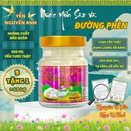 10 Jars of Pre-cooked Bird's Nest with Rock Sugar for Nguyen Anh Baby, Real Bird's Nest, No Preserva