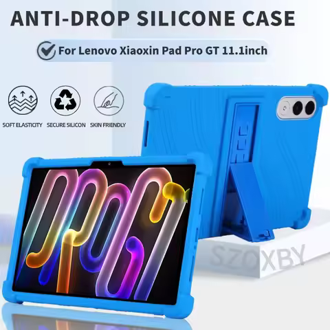 For Lenovo Xiaoxin Pad Pro GT 11.1inch Tablet Shockproof TTB710FU Cover Soft Silicon Stand Protectiv