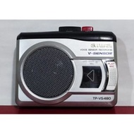 已測試~功能皆正常 aiwa TP-VS480 卡帶錄放音機(可直接擴音)