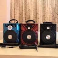 Loa karaoke P88 PRO âm thanh to rõ có kèm micro không dây trợ giảng bán hàng rong ca hát giải trí ti