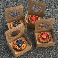 Egg Tart Box Egg Tart Packaging Box Sun Lace Egg Tart Corn Tart Fruit Tart Portuguese Egg Tart Packa