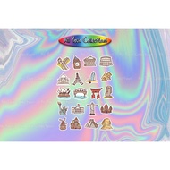 Premium FAMOUS COUNTRY IKON CUTTING STICKER VINYL STICKER