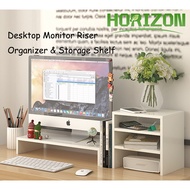 【Ergonomic Laptop Stand Desk 】monitor table rack computer desk riser shelf organiser for desk accessories
