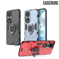 Honor 90 5G / 榮耀90 5G CASEBURG Hybrid R 磁貼指環扣 座枱支架 四邊全包手機殼 手機套 7246A