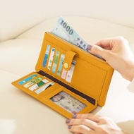 CHENSON真皮 超薄第五代 11卡長夾 內部附獨立零錢袋 (W25473)