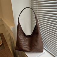 Vintage Shoulder girl Bag Women Fashion PU Leather Handbag Casual Commuter Large Capacity Women Unde
