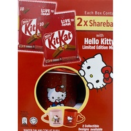 (Limited Edition) KitKat Hello Kitty Mug Share Pack 2-Fingers Milk Chocolate (10pcs x 2)