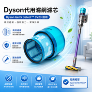Dyson Gen5 Detect Absolute SV23無線吸塵機後置HEPA 代用濾網濾芯(取代972352-01)
