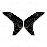 ท็อปนิว✅สติกเกอร์ติดด้านร่างกายรถมอเตอร์ไซค์สกู๊ตเตอร์สติ๊กเกอร์หนาป้องกันฝ้าอุปกรณ์เสริมสติ๊กเกอร์ป