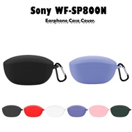 【In Stock】For Sony WF-SP800N Case Creative Solid Color Soft Silicone Earphone Case Casing Cover
