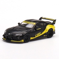 1 MINI GT Toyota GR Supra LB-Works Matte Black64/