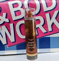 ของใหม่ ของแท้100% Bath & Body Works WARM VANILLA SUGAR - Fine Fragrance Mist 236ml.