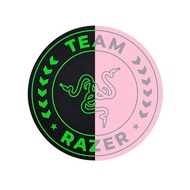 【10週年慶10%回饋】Razer 雷蛇 Logo地墊  粉紅/黑綠