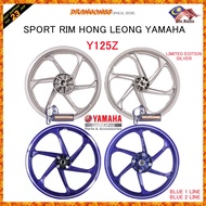 100% ORIGINAL YAMAHA 5XK Y125ZR Y125Z Sportrim Cast Wheel Sport Rim Sport Rim 6 Batang (Blue/BLACK/SILVER) 100% Original
