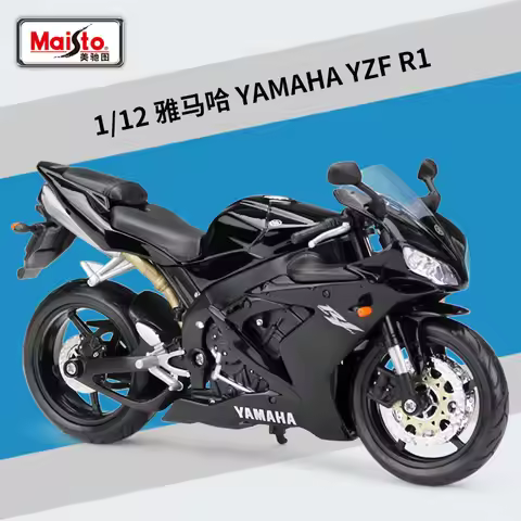 Maisto 1:12 Yamaha Yzf-r1 R 1 Mock-up Alloy Motorcycle Model Toys Gifts Collectibles Ornaments