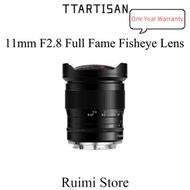 TTArtisan 11mm F2.8 Full Fame Manual Focus Ultra-Wide Fisheye Lens For Mirrorless Camera