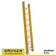 Kruger Fiberglass Extension Ladder F32808 (8-13 ft)