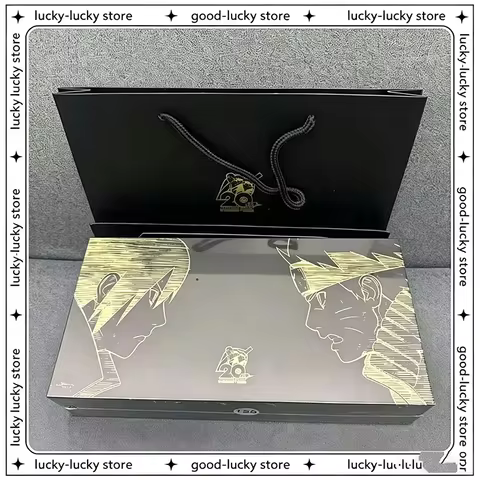 Naruto 20th Anniversary Gift Box Cardfun Official Collection Card Box Sasuke Limited Metal Card Rare