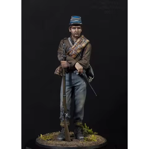 J35# 75mm Resin Figures Model, Unpainted Unassambled
