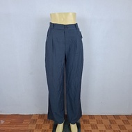 1P466 Women's Work Pants Waist 28-32 Fashion Long Second Hand Size M Details Are In The Picture.