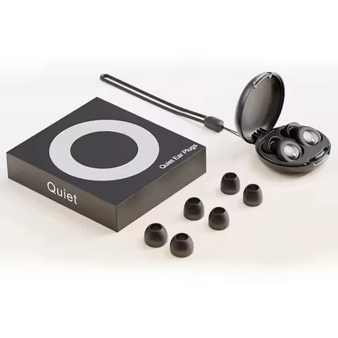 Silicone Earplugs for Sleep Noise Cancel Noise Reduction-Soundproof Reduce Disturbances -Quality loo