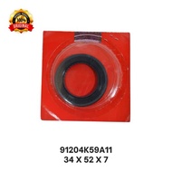 91204K59A11 Oil Seal 34x52x7 – PCX 125 CBU, PCX 150 CBU, PCX 150 CBU K36J, PCX 150 K97, PCX HYBRID, 