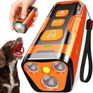 YUYQA Dog Bark Threat Device, 3 Times Ultrasonic Anti-Bark, 6 Training Modes, 23 Feet (about 2.9 Met