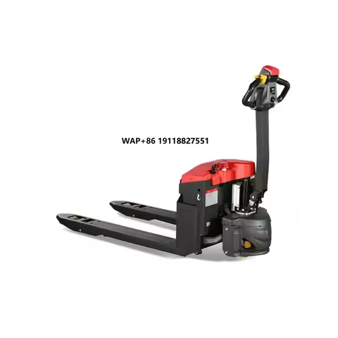 Muduo Electric Pallet Jack 5 Ton Solid Tire with Electric Side Shifter