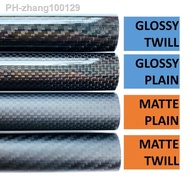 3K 1PC length 1000MM Matte Twill 3K Full Carbon Fiber Tube Pipe For Engineering RC Toys Modeling Dro