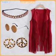 Bergen Retro 60s-70s Dance Party Costume - Vintage-Inspired Disco Outfit with Accessories