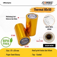 Kertas Struk Kasir / Kertas Thermal EDC 57 x 30 / Thermal EDC 57x30 Kertas Kasir Combo / Kertas SPBU