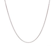 Jumbo Gold & Diamonds 1.1mm 18K White Gold Chain 46cm