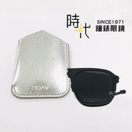【台南 時代眼鏡 ROAV】偏光太陽眼鏡 薄鋼 折疊墨鏡 8003 C13.41 偏光灰色漸層 飛官款墨鏡 57mm