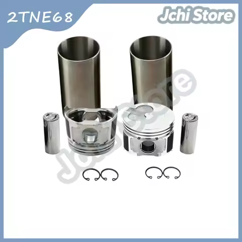 2TNE68 Piston Kit & Cylinder Liner For Yanmar 2TNE68 STD Overhaul Rebuild Kit