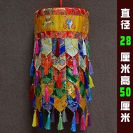 Wholesale Buddhist supplies Buddhism HOME Temple Royal good Deco auspicious Decorative Embroidery Wa