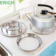 ERICH1 Wok Rack Stainless Steel 1Pcs For Pot Gas Stove Fry Pan Ring Rack Diameter 23/26/29cm Insulation Holder