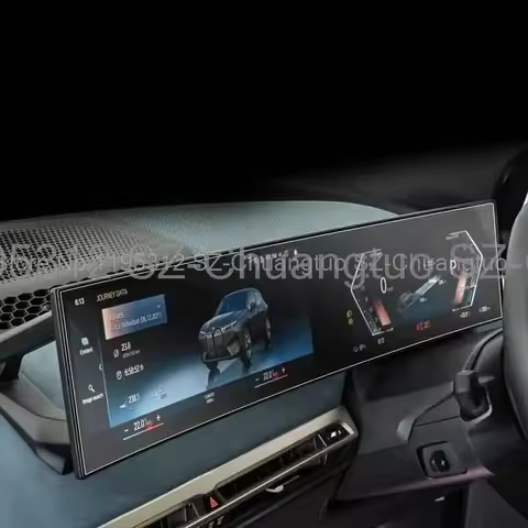 TPU film Screen protector For BMW i3 i4 IX 2022 Car GPS navigation LCD screen Protective Anti-scratc