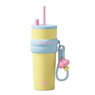 แก้วน้ำเก็บอุณหภูมิ Star Plus ความจุ 710ml (ของแท้) ที่จับซิลิโคน วัสดุสแตนเลส316