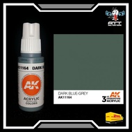 AK ACRYLIC 3RD GENERATION - AK11164 DARK BLUE-GREY