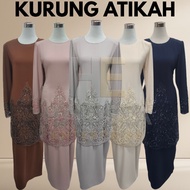 baju kurung (ATIKAH) kurung moden lace manik