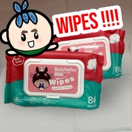 Organic Baby / Pet We Wipes (1pack) Non alcoholic wet wipes